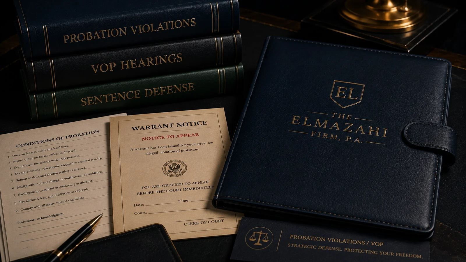 Probation violation strategy materials